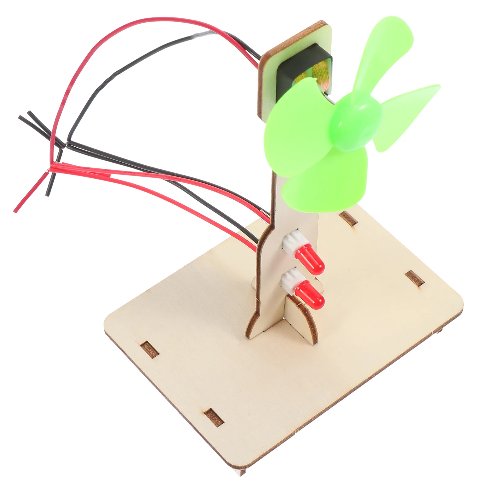 

Wooden Toys For Kids Boys Car Tool Science Windmill Generator Kit Wind Generator Diy Green Alternative Energy Lab Mini Teaching