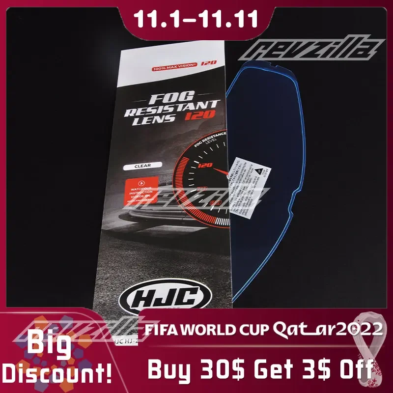 Pellicola Per Visiera Per Casco Moto Antiappannamento Per Hjc C70 Fg-17 Fg-St Is-17 Hj20 Lens Pellicola Antiappannamento Accessori Per Casco Moto