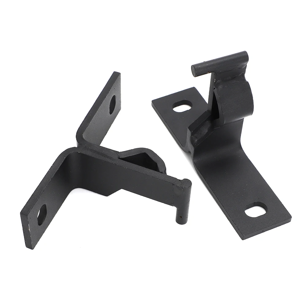 지프 랭글러 YJ CJ 76-95 용 뒷좌석 장착 브래킷 및 볼트 폴드 및 텀블 하이 퀄리티 스틸