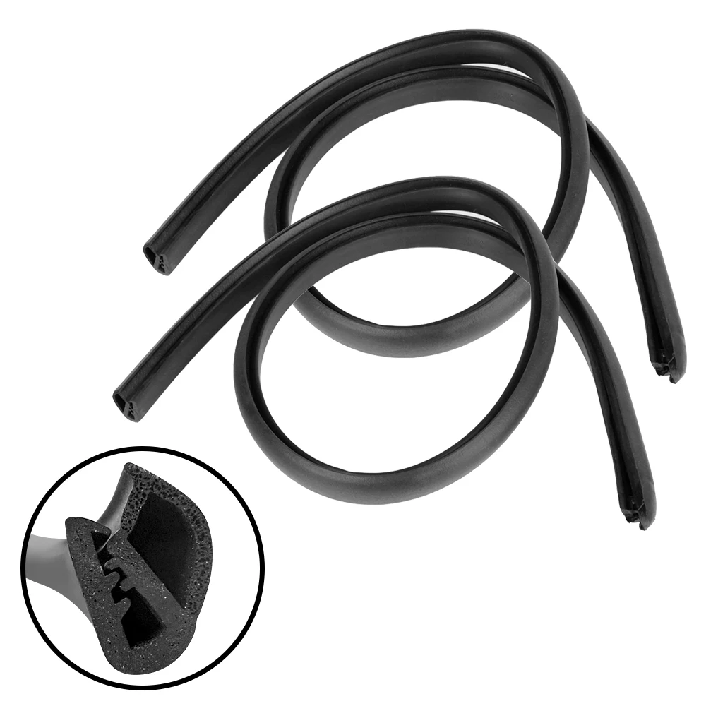Car Door Edge Protection Weatherstrip Sealant Guards - B Pillar Rubber Insulator Strips