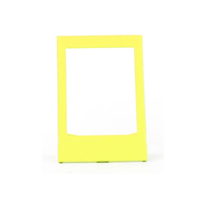 Plastic Photo Frame Colorful Picture Frame Instax Album for Mini Instax Card Name Picture Holder Desktop Decoration