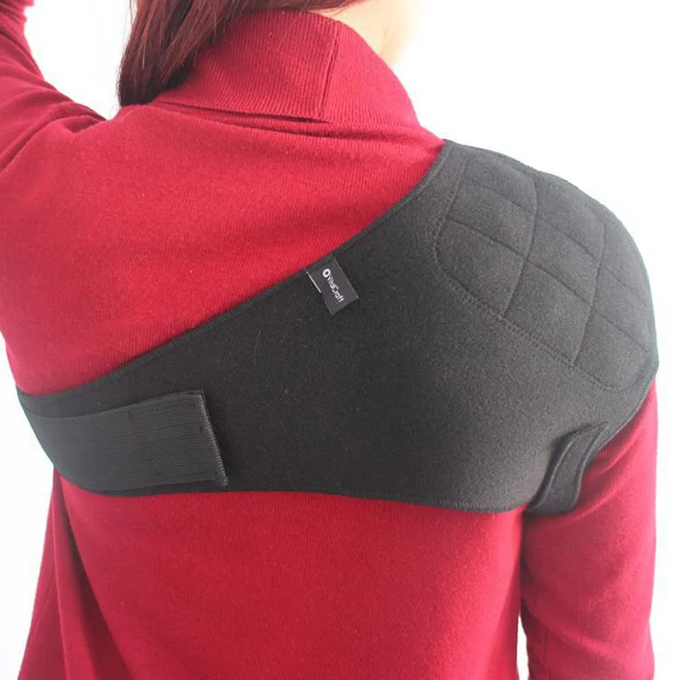 Tourmaline Self-heating Unisex Heat Therapy Pad Shoulder Protector Belt Pain Relief Health Care Heating Belt Support Muscle 5
