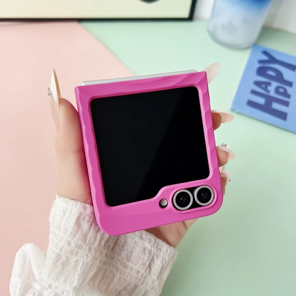 Magsafe Magnetic 2-in-1 Water Ripple Matte Phone Case - Pure Color Luxury Cover with Wireless Charging Capability