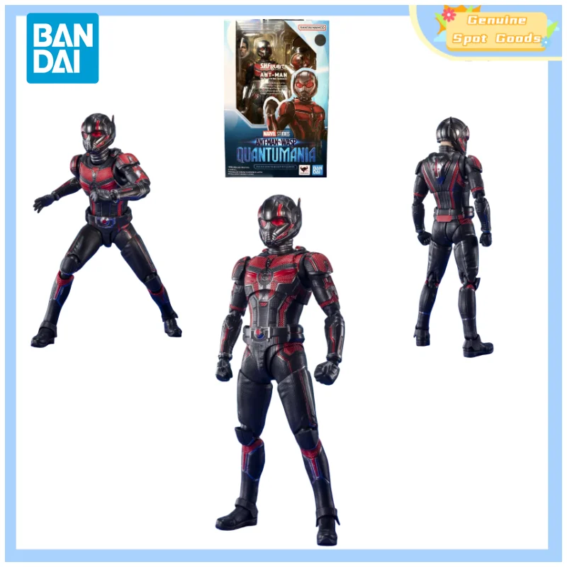 

Genuine Bandai Marvel Ant-Man WASP Quantumania Anime Action Figures Model Figure Toys Collectible Gift for Toys Hobbies Children