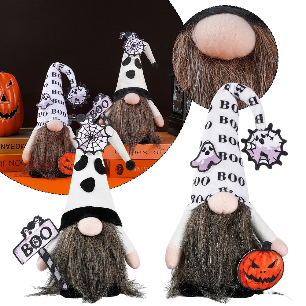 

1PCS Halloween Gnomes Plush Dolls Cotton Halloween Faceless Doll Decoration Gift For Festivals Cosplay Party Hanging Doll