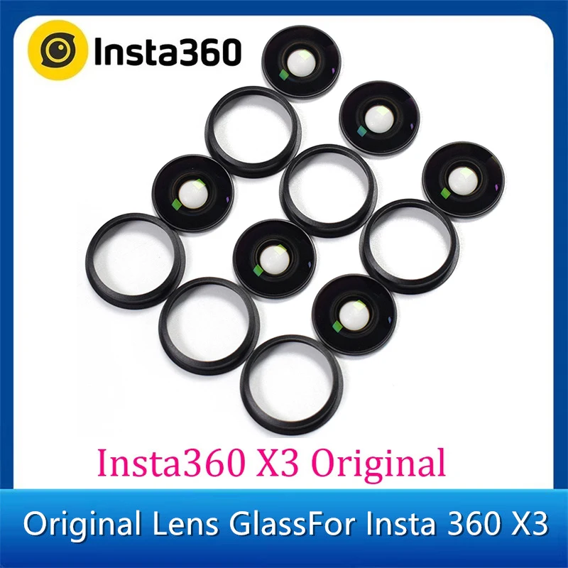 LensGlassReplacementForInsta360X3CameraRepairPart100NewandOriginalwithBase