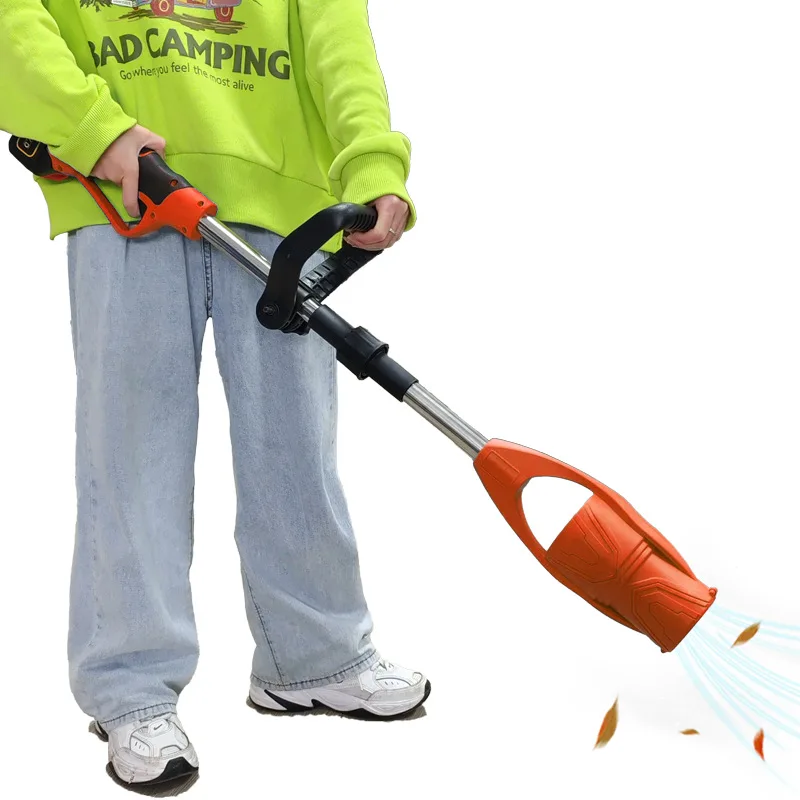 Electric Garden Leaf Blower, Foldable Lithium Battery, Wireless High Wind Blower Powerful Snow Blower And Dust Blower 송풍기 무선 송풍기 3
