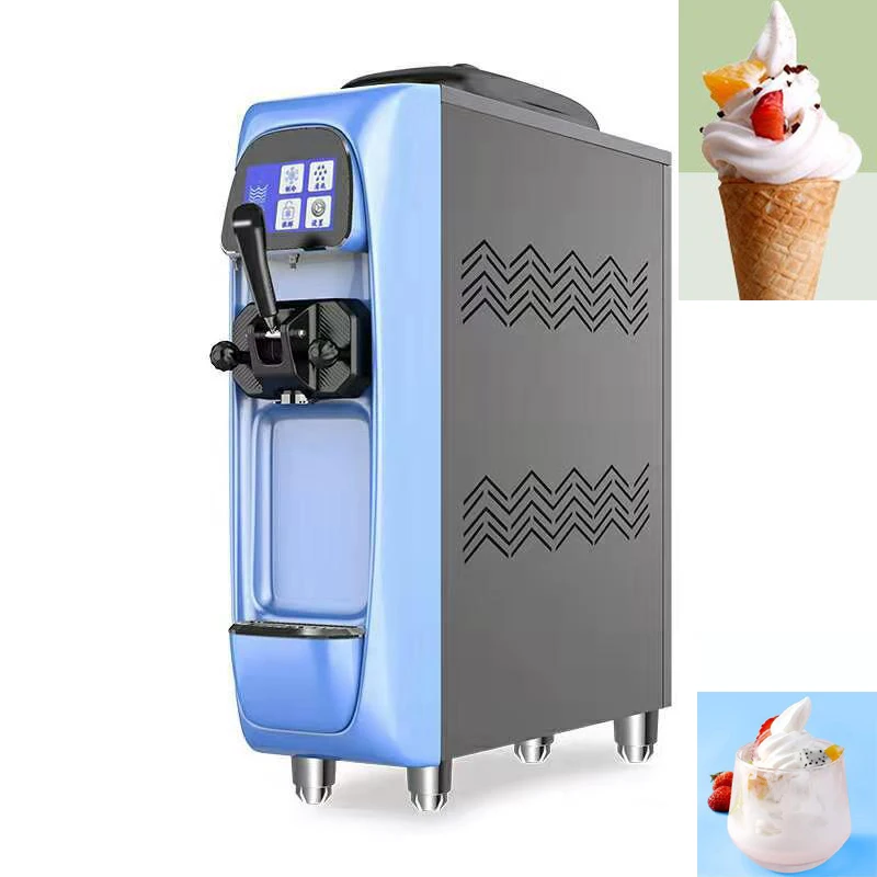 

PBOBP Ice Cream Machine Household Small Automatic Children Fruit Ice Cream Machine One Key Refrigeration Simple Knob Operation