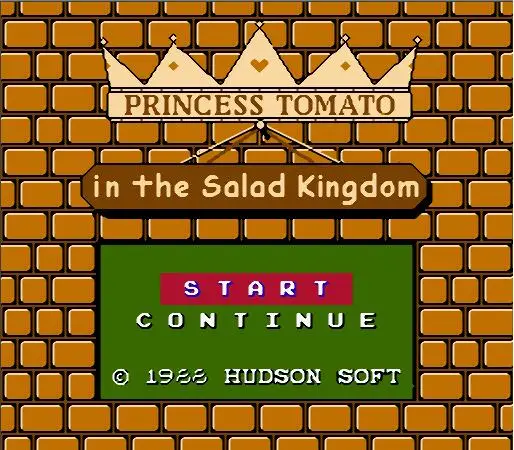 Princess Tomato In The Salad Kingdom Cartuccia Da Gioco Inglese Per Console Fc/Nes
