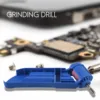 2-12.5mm Drill Bit Sharpener Portable Corundum Grinding Wheel Tool Corundum Resisting Drill Polishing Grinder Wheel Tool 2