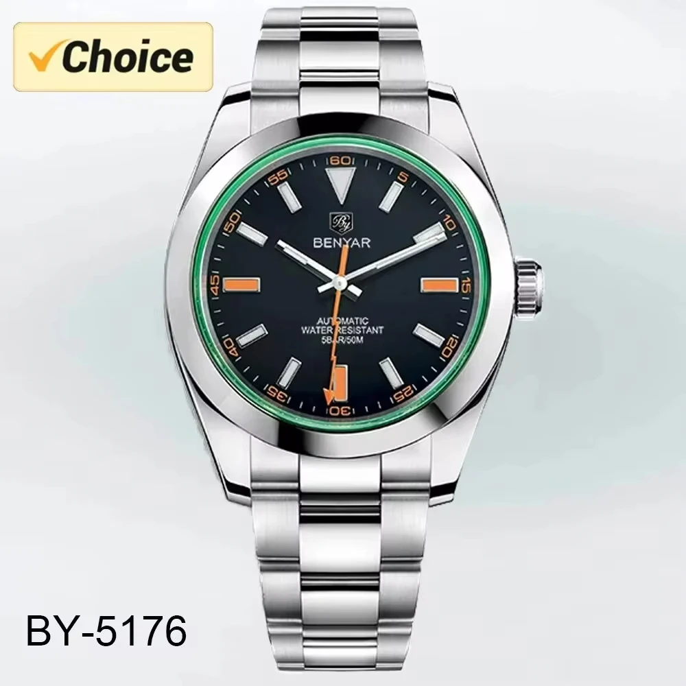 BENYAR 2025 New Mens Watches Top Brand Luxury Watch Men