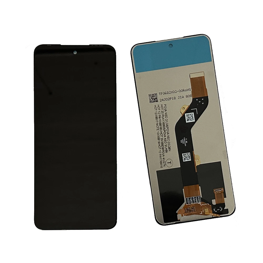 6.82'' Tested For Tecno Pova Neo 2 LCD LG6n Display Touch Screen Digitizer Assembly Replacement For Tecno Pova Neo2 LCD