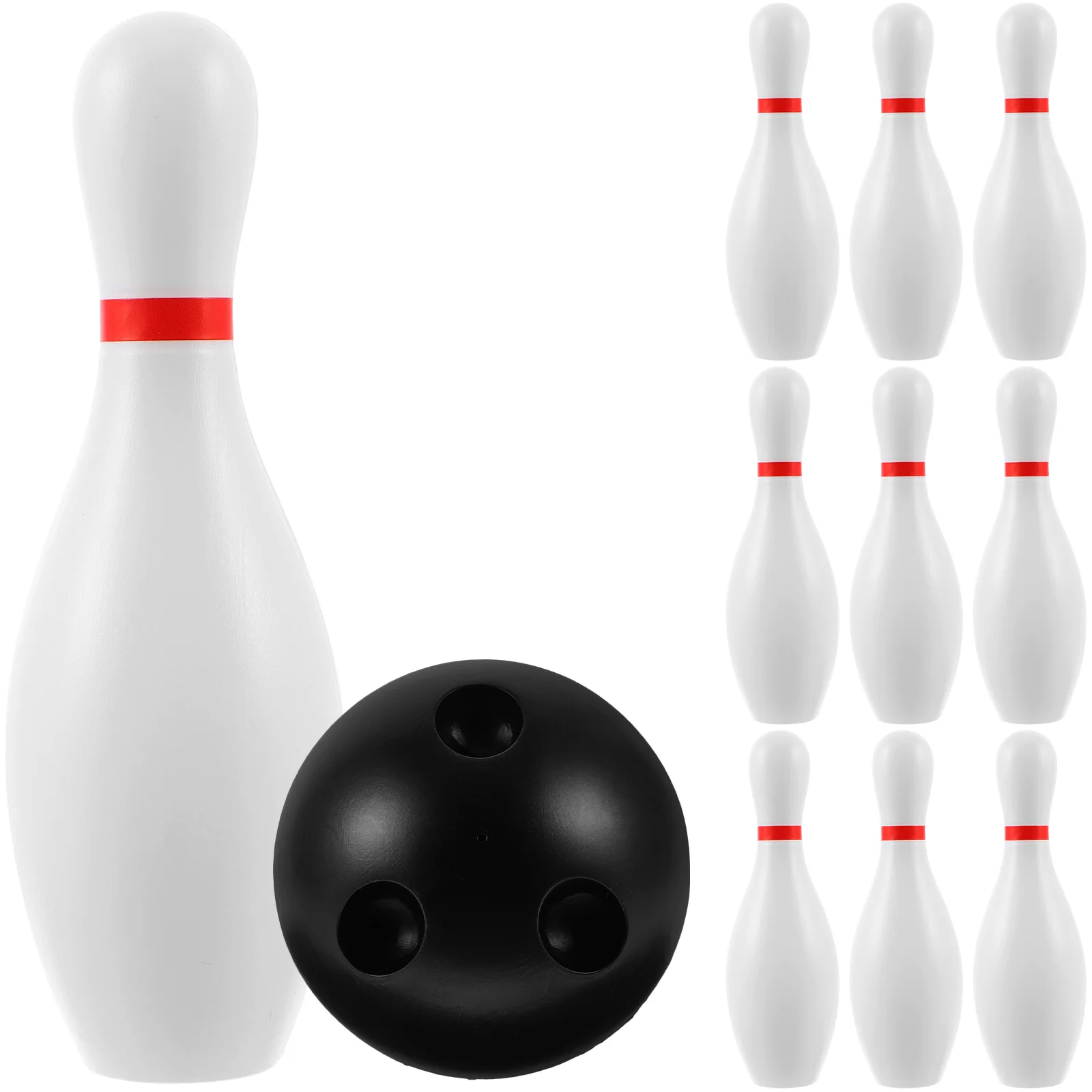 Bowling Accessories Toys Plastic Bowling Play Set Bowling Games Parent Children Interactive Toy for Home School