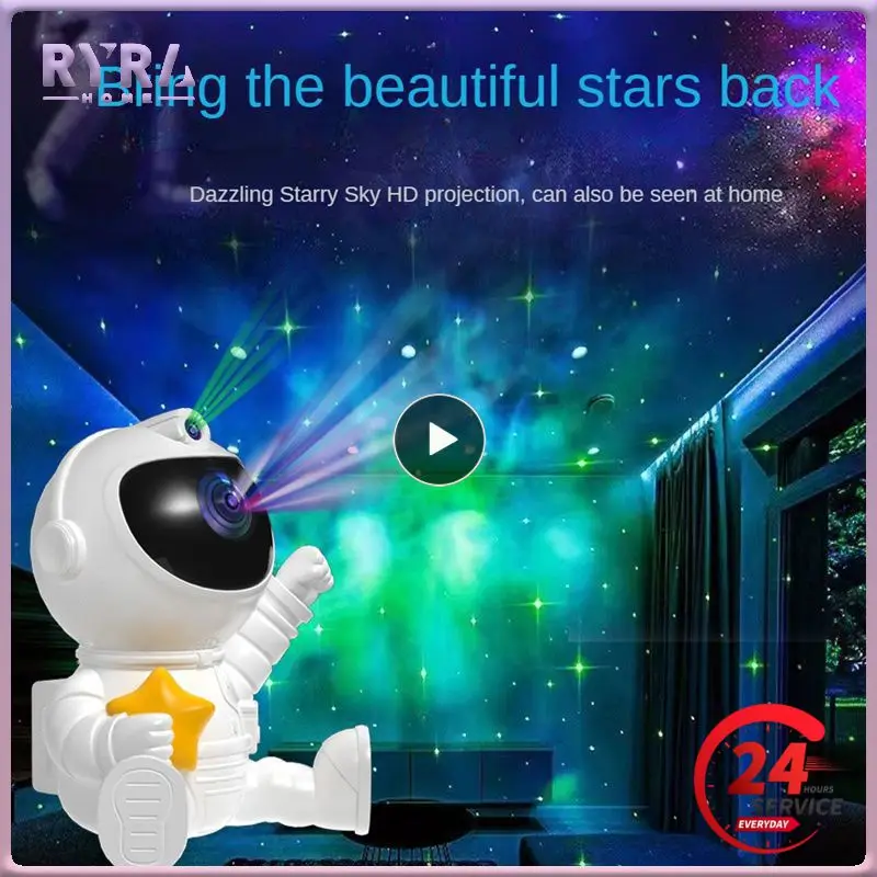 

Ambient Light Astronaut Bedroom Laser Romantic Star Home Decorations Essential Astronaut Night Light Practical Space Atmosphere