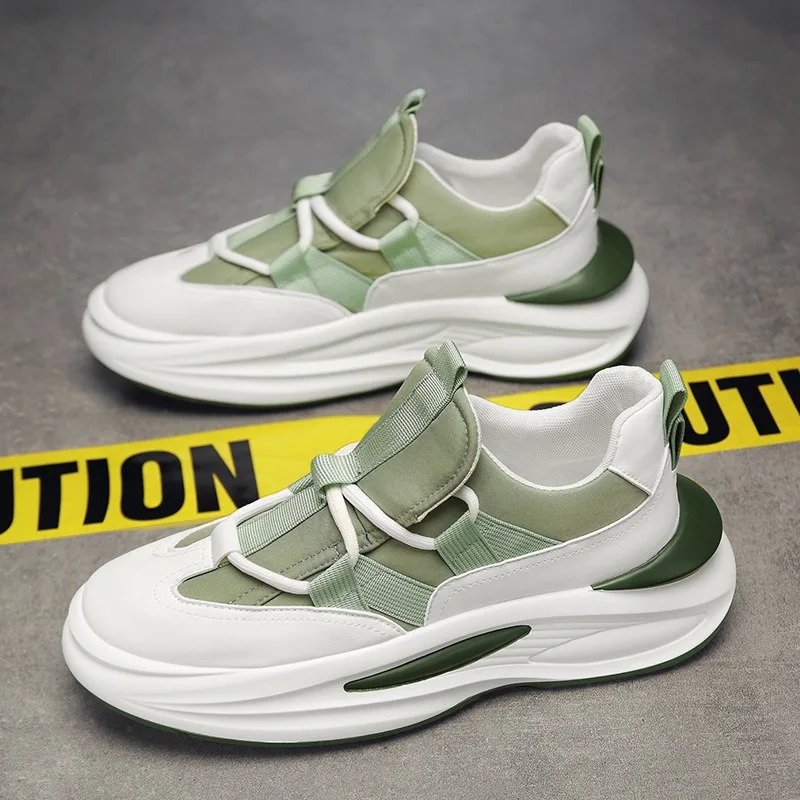 

Мужские кроссовки без шнуровки, сетчатые, мягкая подошва, Повседневная Уличная спортивная обувь, весна-осень