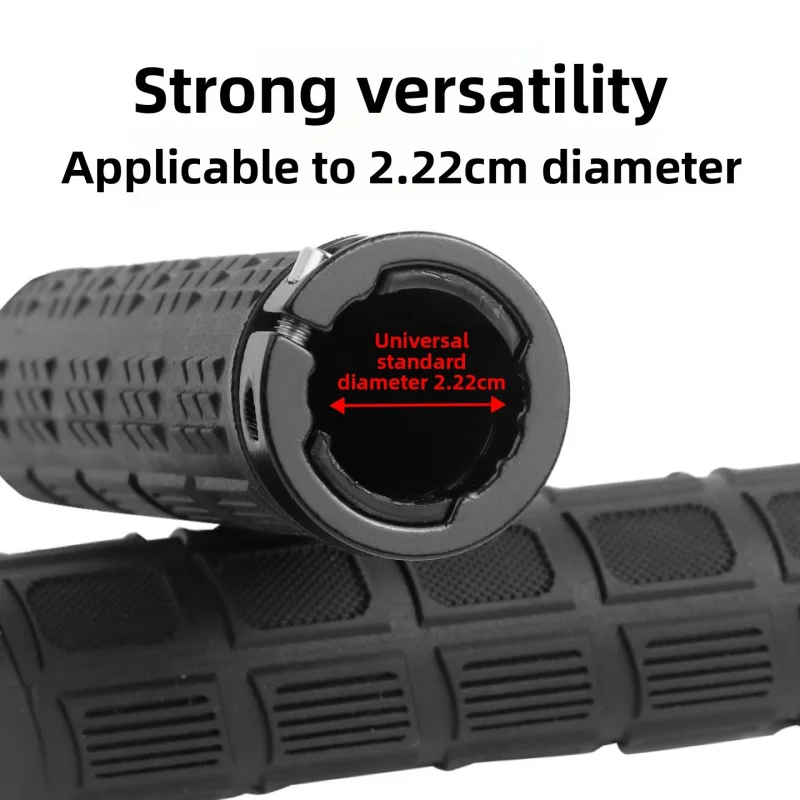 Dual Color Lock-On Anti-Slip Ergonomic Bike Handlebar Grips