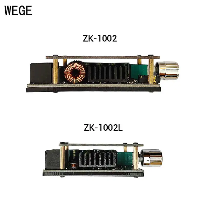 WEGE ZK-1002 1002L 2*100W TPA3116D2 BT5.0 Mini Audio Power Digital Amplifier Board HIFI 2.0 Channels AMP AUX Stereo Wuzhi Audio