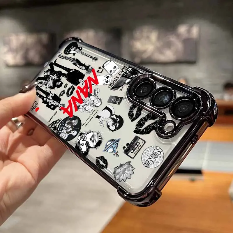 Stylish Cool Anime NANA Plating Anti-Fall Phone Case