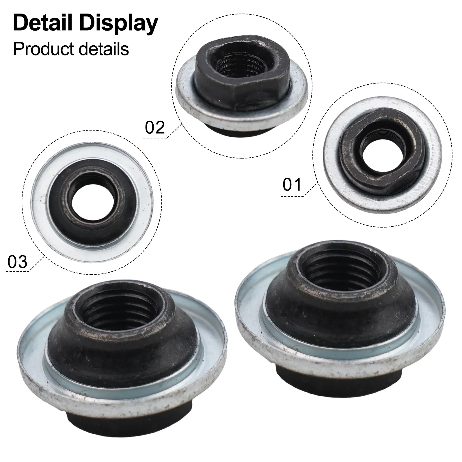 Bike Hub Axle Cones With Dust Protector 5/16" Front Axle Cones Cycling Spare Parts Mountain Bicycle Accessories