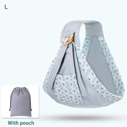 Premium Baby Wrap and Nursing Cover - Lightweight Mesh Fabric (L flower seasons)