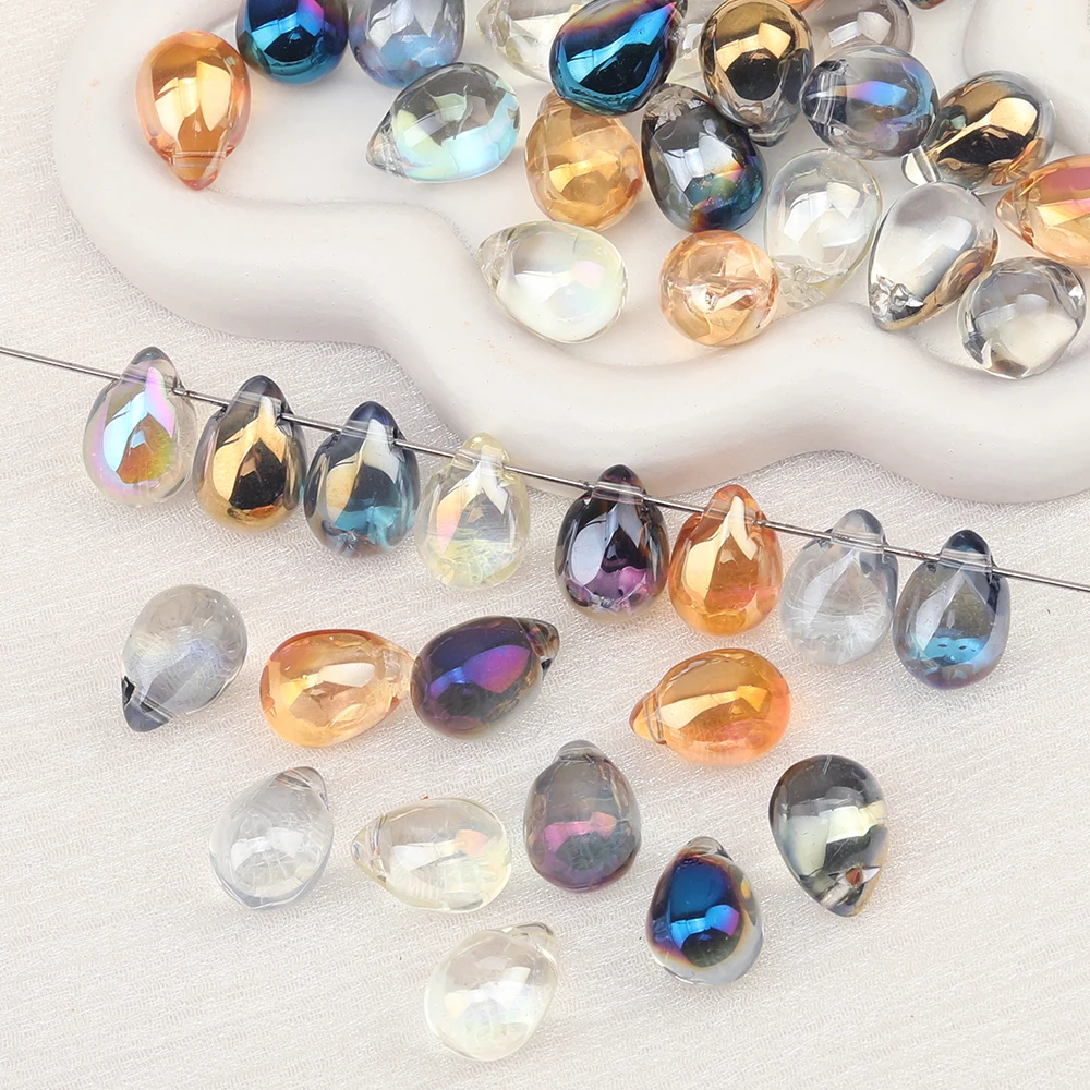 Cordial Design 10*13MM 350Pcs Crystal Material/AB Plating/Hand Made/Waterdrop Shape/DIY Making/Jewelry Findings & Components - cordial