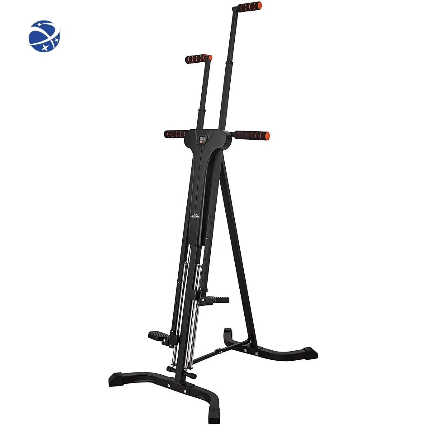 

YYHC-Vertical Climber for Home Gym Folding Exercise Cardio Workout Machine Stair Master Fitness Set