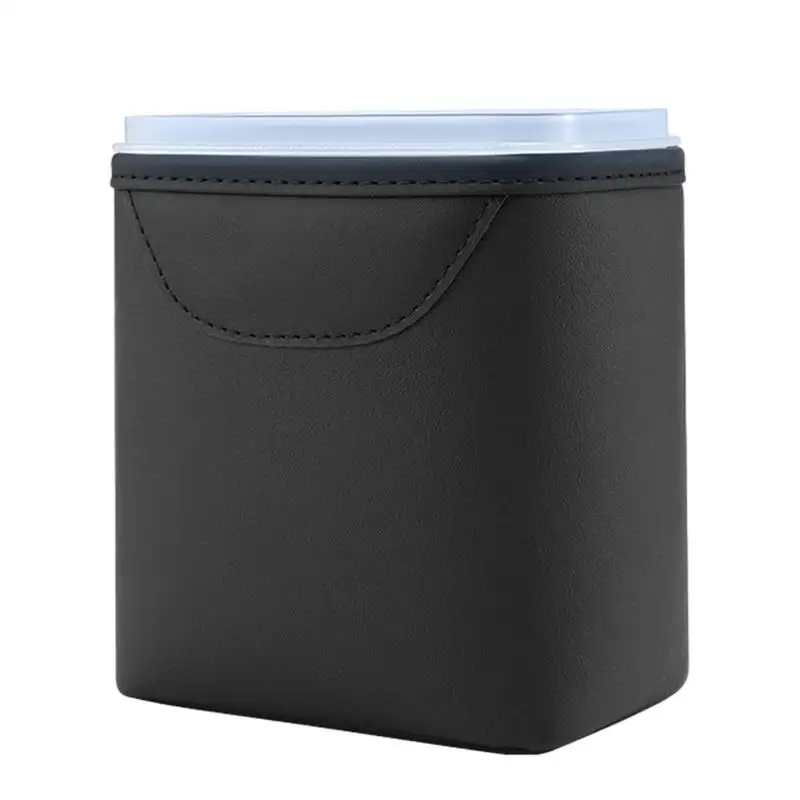 Car Trash Can Large Leak Proof Trash Container For Auto Car Cleaning Supplies For Travel Camper Auto Truck Convertible Car