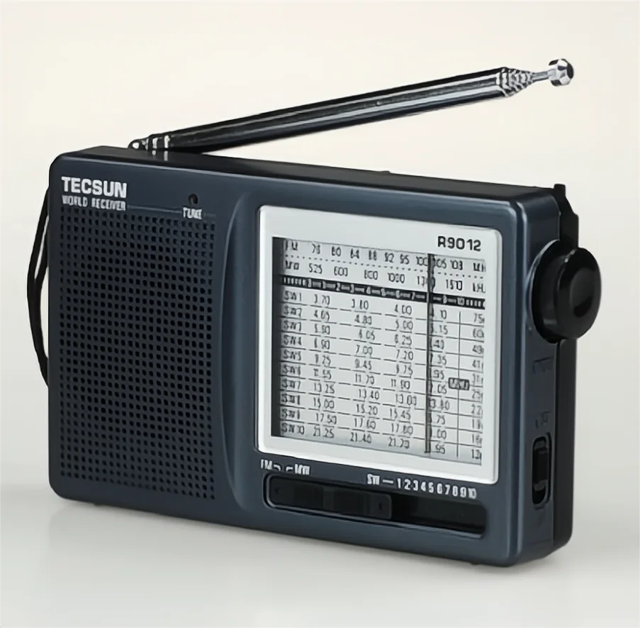Tecsun R-9012 fm/am/swラジオ12バンドポータブルレシーバー