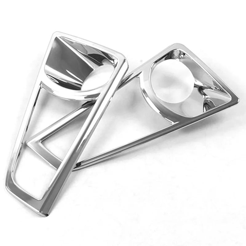 Car Front Fog Light Lamp Cover Trim For Toyota Hiace Commuter Granvia H300 2019 2020 ABS Chrome 5 Car Front Fog Light Lamp Cover Trim For Toyota Hiace Commuter Granvia H300 2019 2020 ABS Chrome 5