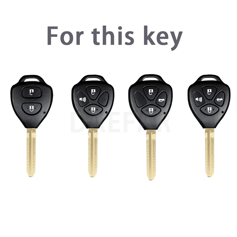 Durable TPU Remote Key Shell Case with Multi-Button Compatibility