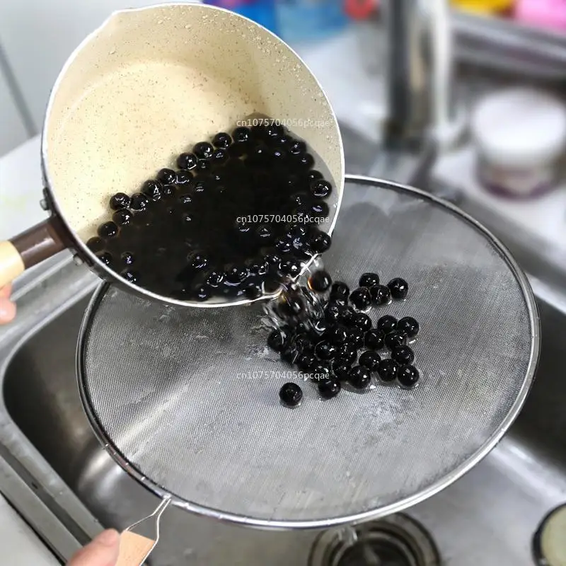 Silicone Kitchen Splatter Screen with Handle Heat-resisting Oil Splash Guard Drain Board Cover Kitchen Frying Pan Lid