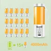 530ML Electric Juicer Portable Smoothie Blender USB Rechargeable Multifunction Fruit Mixer Machine Mini Juicer Maker Blender Cup 4