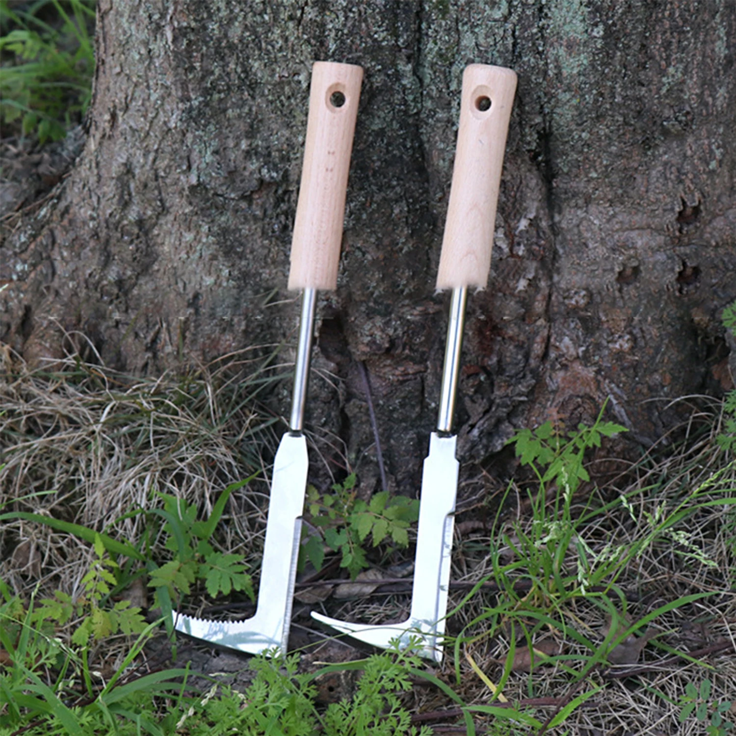Manual Weeder Road Crack Weeder Crack Weeder Tool Hook Root Lifter Puller L Shape Gardening Weeder Sickle Mower 3