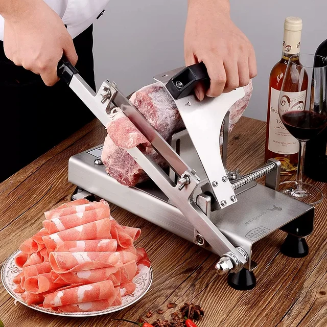 Buy Wholesale China Manual Frozen Meat Slicer Befen Upgraded Stainless  Steel Meat Cutter & Manual Frozen Meat Slicer at USD 5.7