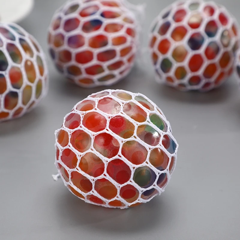 Sensory Stress Ball Toys Stress Ball Set Mesh Ball Kids Adults Stress Relief Gifts