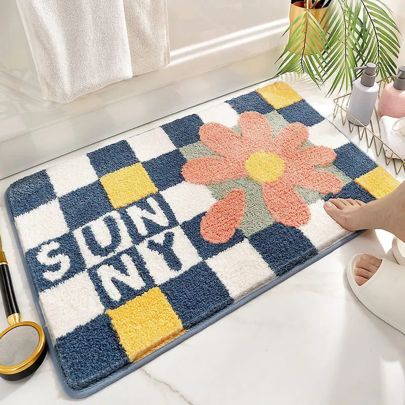 

living room mat, bathroom anti-skid mat, bathroom absorbent floor mat