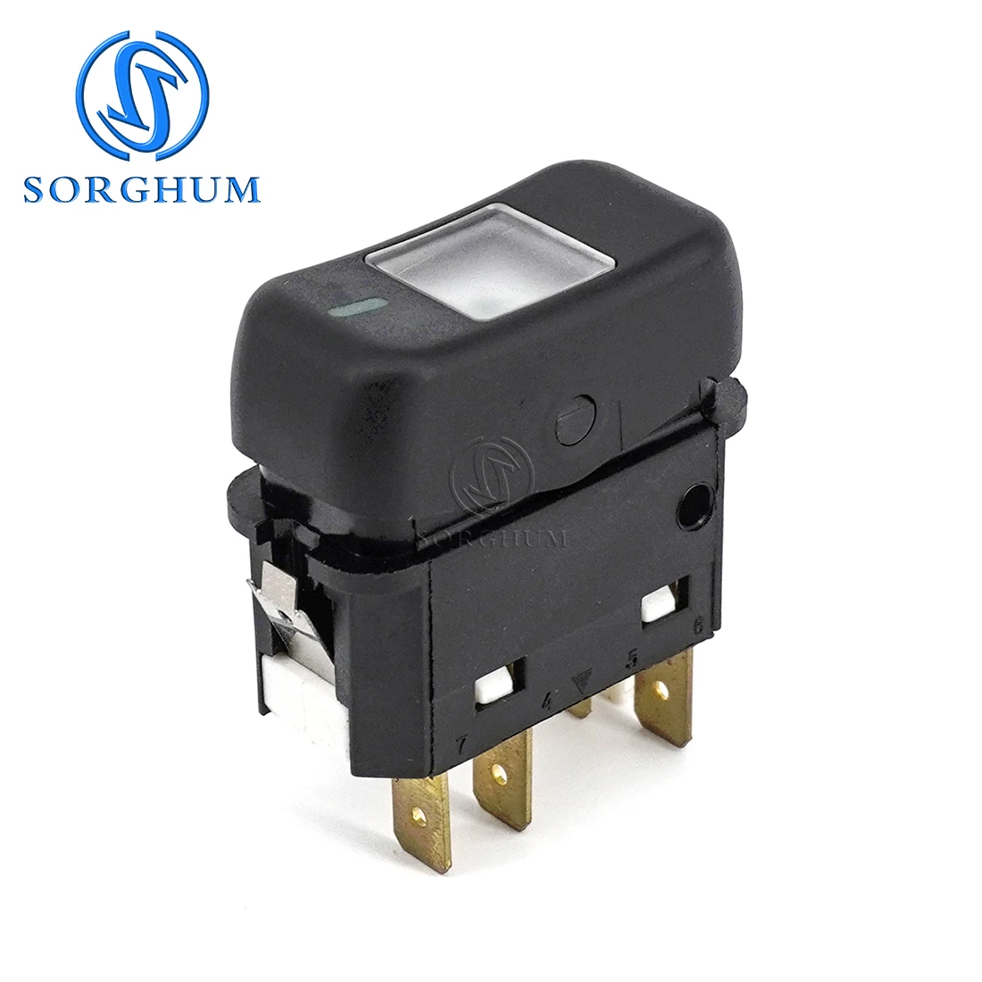 SORGHUM Kippschalter Power Fenster Control Schalter Taste 4 PINS 