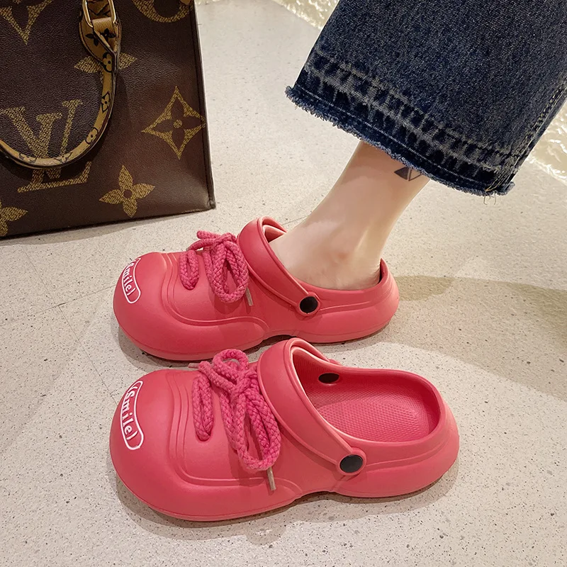 Casual Slippers Women Flats Fashion Designer Shoes Girls Home Trend Summer Beach Slides Indoor Platform Sandals Ladies Elegant