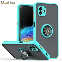 Case for Samsung Galaxy X Cover 6 Pro Case Ring Translucent Shockproof Silicone Frame Cover for Samsung XCover 6Pro Case 1