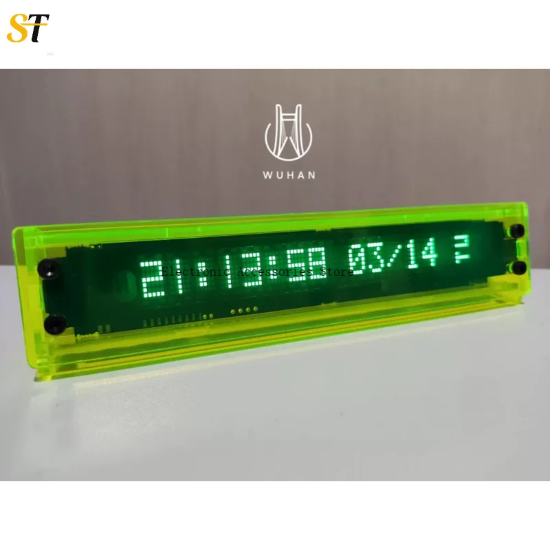 VFD Clock Flip Digital LED Vacuum Fluorescent Display WIFI timing Screen Desktop GPS satellite timing 6Styles