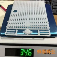 5PCS White square shaped bee queen cage, large size, Chinese Italian bee plastic queen cage, multifunctional king storage device 2