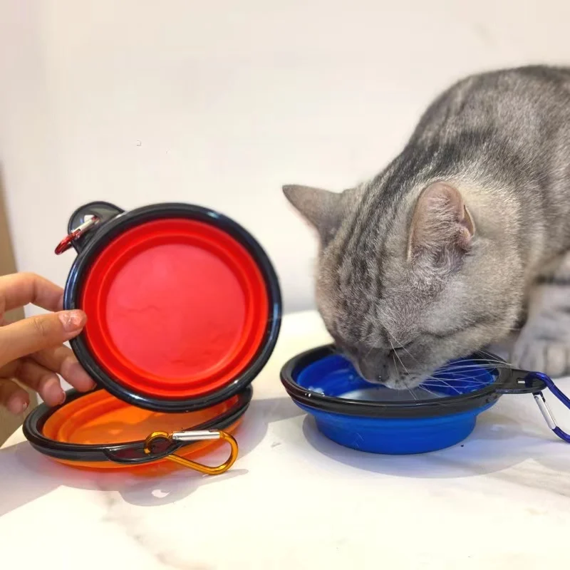 Title 4, Cute Collapsible Dog Cat Pet Folding Silicone B...
