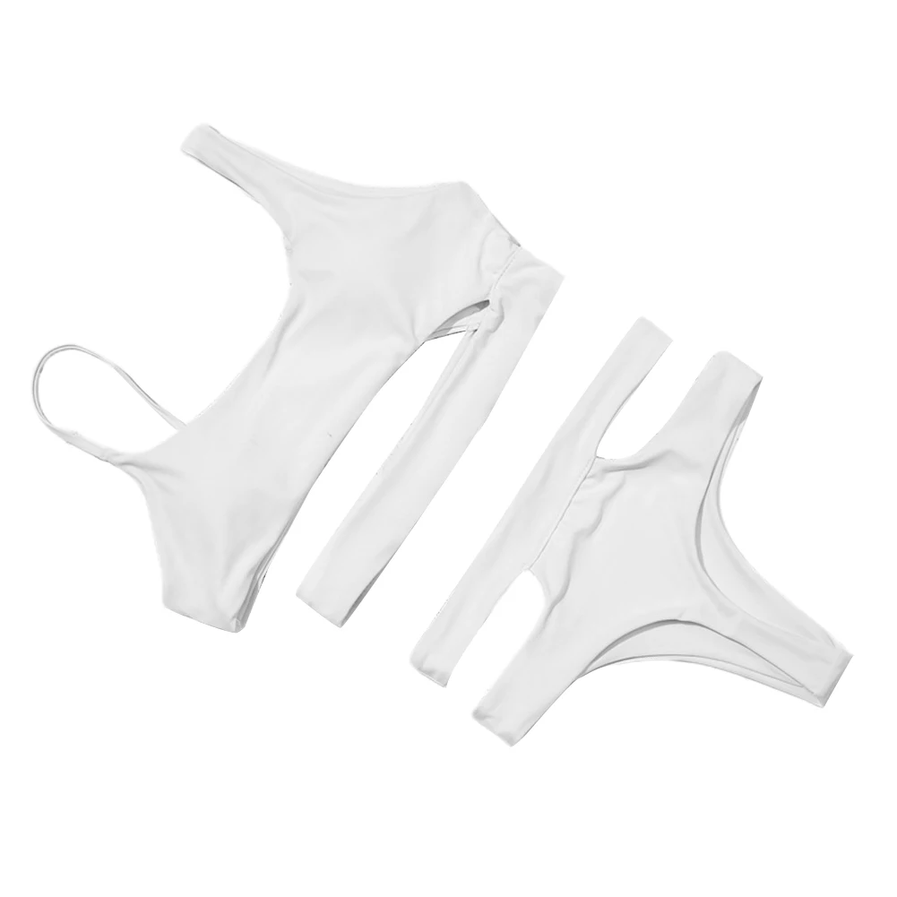 Conjunto de Bikini de playa para mujer, bañador Sexy de secado rápido