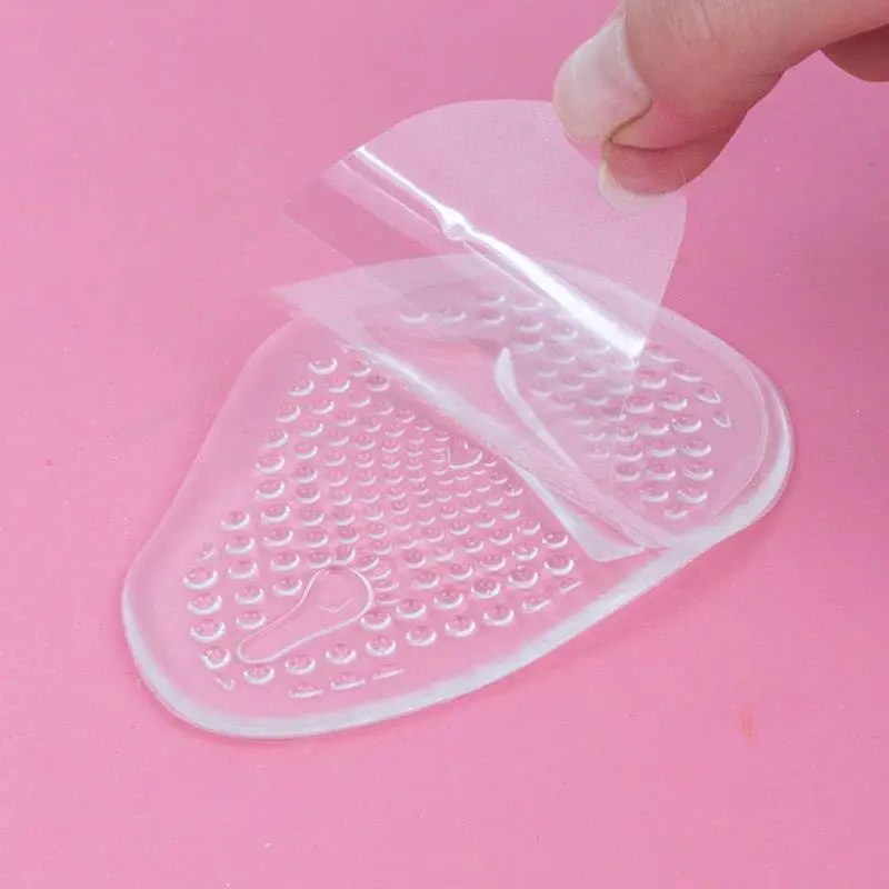 Silicone Shoe Insoles gel Women Forefoot Pads Plantar Fasciitis Relief Comfortable Foot Pads Shock Absorption Foot care