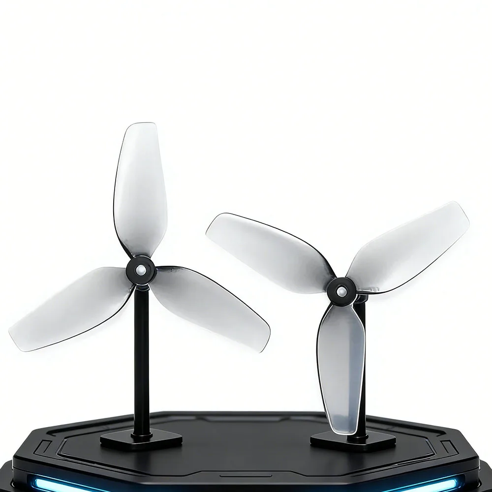 HQProp 3-Blade Micro Whoop Propellers - 45mm 1.5mm Shaft (10 Pairs)