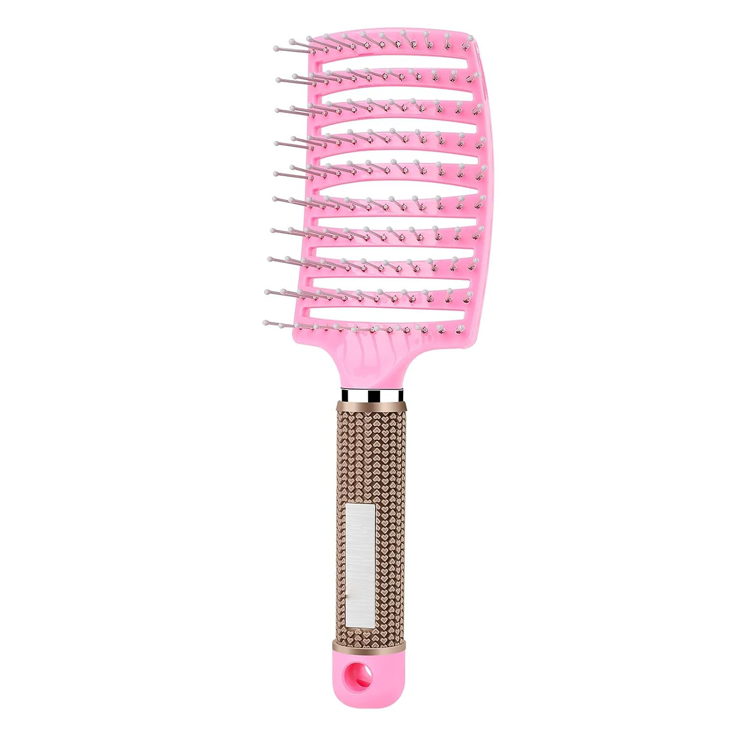Hair Brush, Professional Curved Vented Brush for Faster Blow Drying for Women, Men, Paddle Detangling Brush for Wet Dry Curly
