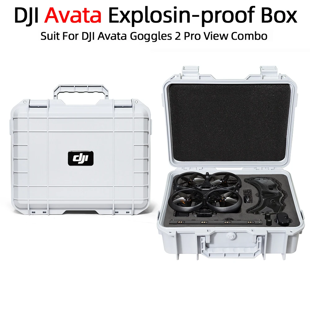 DJI Case Drone Case Drone Accessories Explosion proof box DJI Avata storage hard case goggles 2 accessories