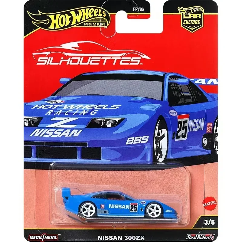 Hot Wheels Cars SILHOUETTES LB-ER34 SUPER SILHOUETTE NISSAN SKYLINE RWB PORSCHE 930 Diecast Vehicle Model Cars Toys Boys Gift
