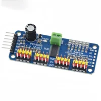 PCA9685PW 16 Channel 12-bit PWM/Servo Driver-I2C Interface PCA9685 Module Raspberry Pi Shield Module Servo Shield 5