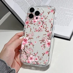 INS Pink Style Peony Flower Chain Case Cover - Honor X6A (S23308)